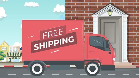 online shopping motion graphic video