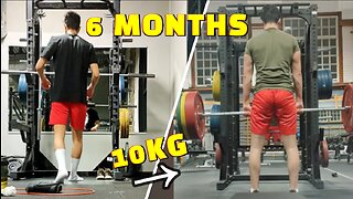 Body Transformation 6 Months Same Clothes 10KG!