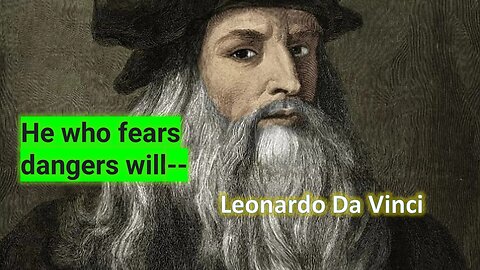 Leonardo Da Vinci's Wisest Quote!