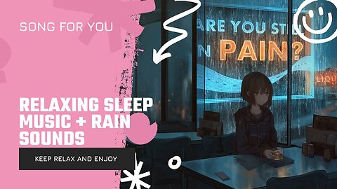 Relaxing Sleep Music + Rain Sounds - Relaxing Music, Beautiful Piano Music, Stress Relief