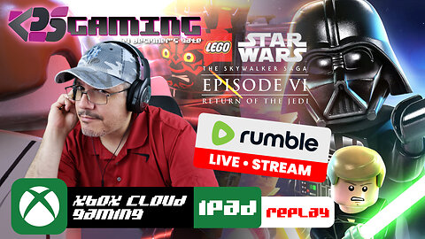 [REPLAY] Finally -- Lego Star Wars - Xbox Cloud Gaming on the iPad