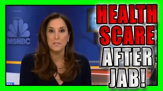 Jabbed MSNBC Anchor Reveals "Health Scare"