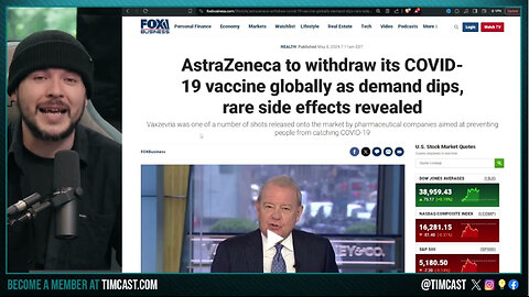COVID Vaccine PULLED From Market, AstraZenica ENDS Vaccine Citing Low Sales