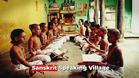 The Sanskrit Speaking Village in India ❤️