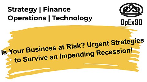 Is Your Business at Risk? Urgent Strategies to Survive an Impending Recession!
