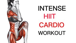 Intense HIIT CARDIO Workout For Fat Burn