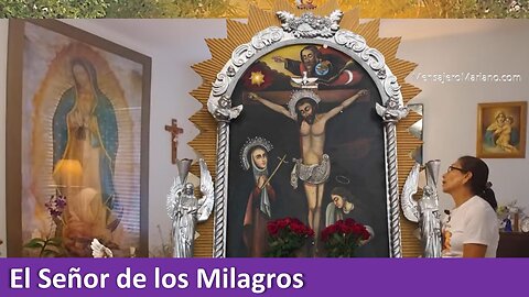 Coronilla al Señor de los Milagros