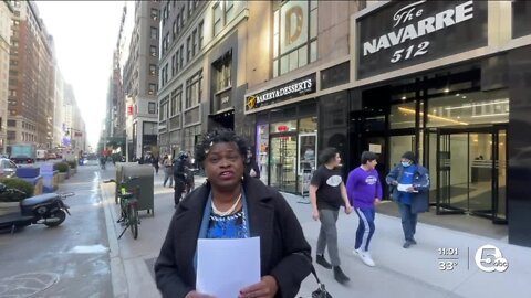 Councilwoman goes to NYC to confront apt. owners about CLE living conditions