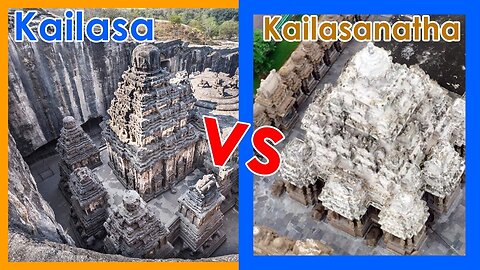 Prototype of Kailasa Temple at Ellora Caves Discovered! 100% Proof - Kanchi Kailasanathar Temple