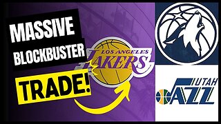 🔴Breaking News: Lakers, Timberwolves, Jazz Finalize MASSIVE Blockbuster Trade!