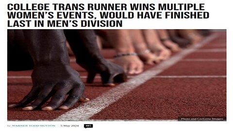 Trans Runner Destroys Women But Comes In Last Against Men