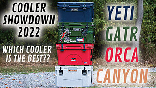 Cooler Showdown 2023 | ORCA vs. Yeti vs. Canyon vs. GATR - Which cooler is the best???