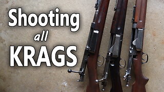 Shooting Krag Jorgensen Rifles from Denmark, US and Norway