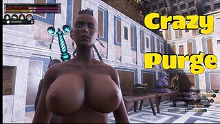 Conan Exiles Crazy Purge lots of Death Busty Boobs #conanexiles