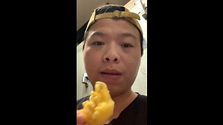 Fried crab rangoon and test it