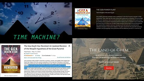 The Great Pyramid - P3 - Time Machine? Power Plant? Death Star? Industrial Chemicals for Mining?