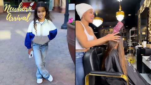 Blac Chyna Takes Daughter Dream To Get Her Hair Done! 💁🏾‍♀️