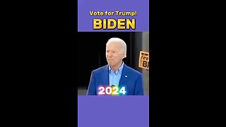 Biden says vote for Trump