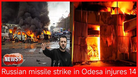 Missile strikes postal depot in Ukraine's Odesa, 14 injured, regional governor says