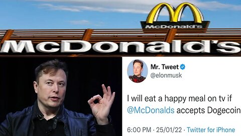 Dogecoin News | Elon Musk's Efforts to Bring Dogecoin to McDonald's | The Future of Dogecoin |
