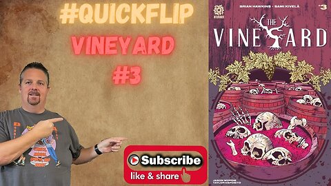 Vineyard #3 Aftershock Comics #QuickFlip Comic Book Review Brian Hawkins,Sami Kivela #shorts
