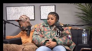 blueface kicks chrisean rock out of interview