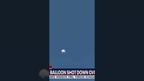 Chinese balloon shot down