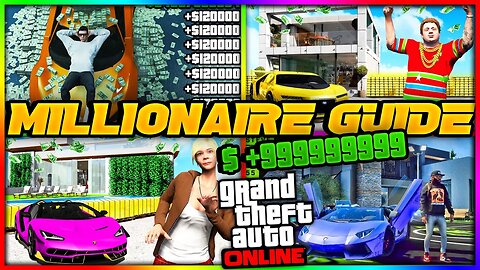 3X RP & MILLIONS - How To Rank Up & Make Serious Cash in GTA 5 Online!