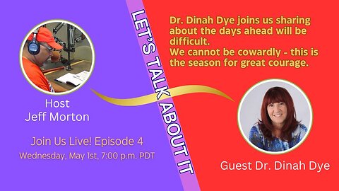 Let's Talk With Dr. Dinah Dye