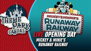 Opening Day of Mickey & Minnie's Runaway Railway at Disneyland!