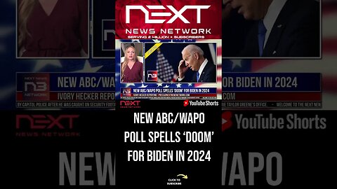 New ABC/WaPo Poll Spells ‘DOOM’ for Biden in 2024 #shorts