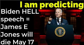 I am predicting: Biden HELL speech = James Earl Jones will die on May 17