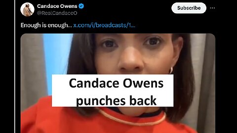 Candace Owens punches back against Daily Wire