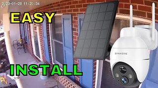 ONWOTE 5MP Super HD Wireless WiFi Security Camera Install and Review