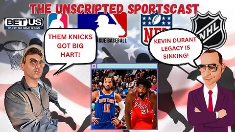 Jalen Brunson greatest post season Knick, Kevin Durant's Legacy is sinking