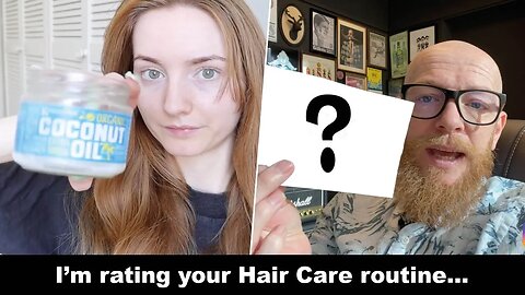 I'm rating the HAIR CARE ROUTINE of Isabella Demarko - Hairdresser reaction video