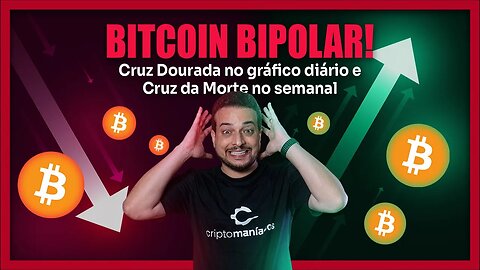 BITCOIN BIPOLAR! COMO LIDAR COM ESSA CONFUSÃO NOS GRÁFICOS?