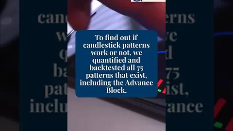 The Advance Block Candlestick Pattern (Backtest and Rules)