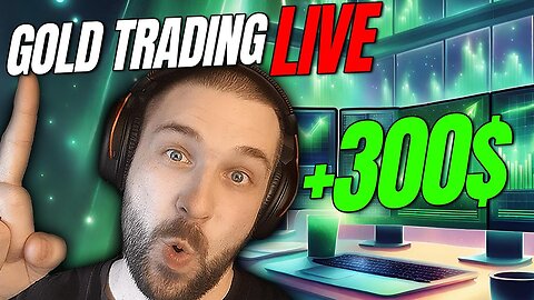 💥SCHNELL 300$ verdienen!😱Gold Trading LIVE!🤑✅