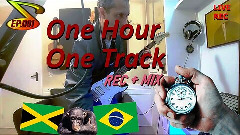Produzindo uma track em menos de uma hora!! One Hour One Track - ep.001 - 19.07.22 - Projeto Primata