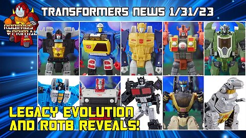 Transformers Legacy Evolution and Rise of the Beasts Reveals!