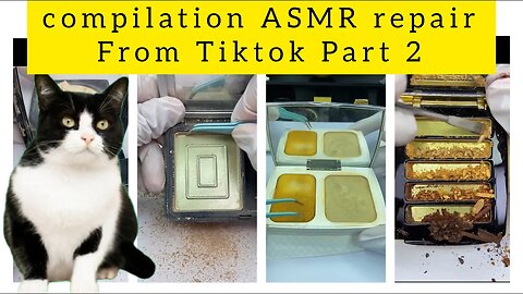 compilation ASMR repair makeup cosmetic from tiktok part 2