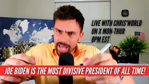 You Are Watching The MOST DIVISIVE PRESIDENT OF ALL TIME!