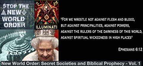 🔲🔺New World Order: Secret Societies & Biblical Prophecy ▪️ Vol. 1