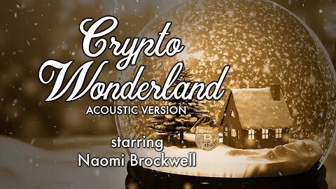 Crypto Wonderland (acoustic) - Steemit Open Mic