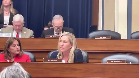 Marjorie Taylor Greene roasts hypocritical Democrats from the over site committee.