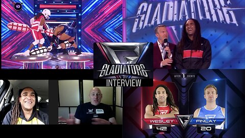 BBC GLADIATORS Contender Interview: Wesley Male (Nsereko) Series 1 Grand Finalist & Wrestler