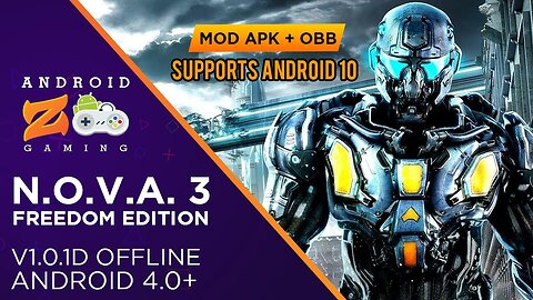 N.O.V.A. 3: Freedom Edition - Android Gameplay (OFFLINE) 1.31GB