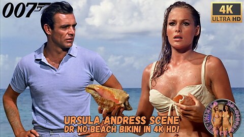 Dr No 1962 Ursula Andress Bikini Scene 4K #bikini