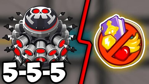 Can A 5-5-5 Tac Shooter Beat CHIMPS in BTD6?